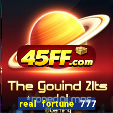 real fortune 777 paga mesmo